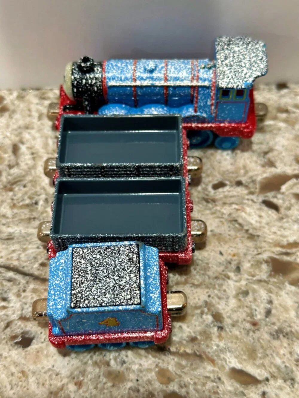 Thomas & Friends Gordons Snowy Special 4pc Set 2009 Take Along Diecast Mattel